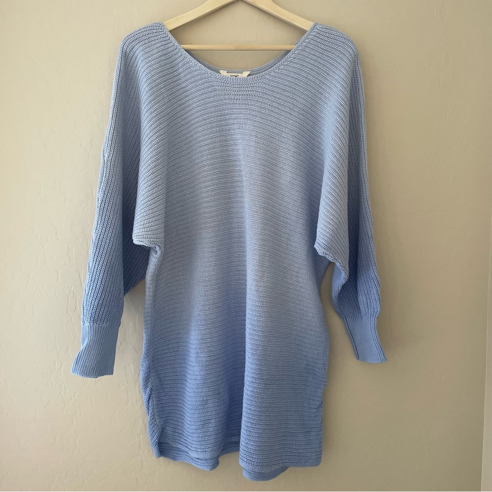 Terra & Sky Blue Gradient Sweater 2X